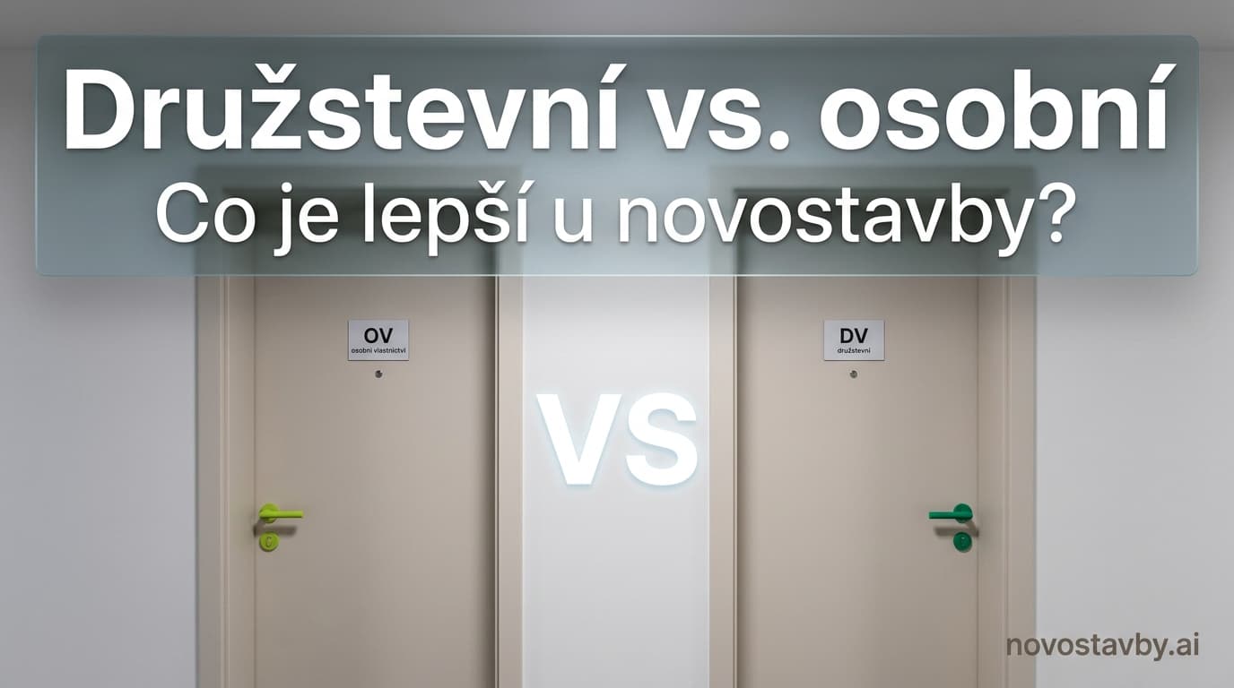 Družstevní vs. osobní vlastnictví novostavby – srovnání