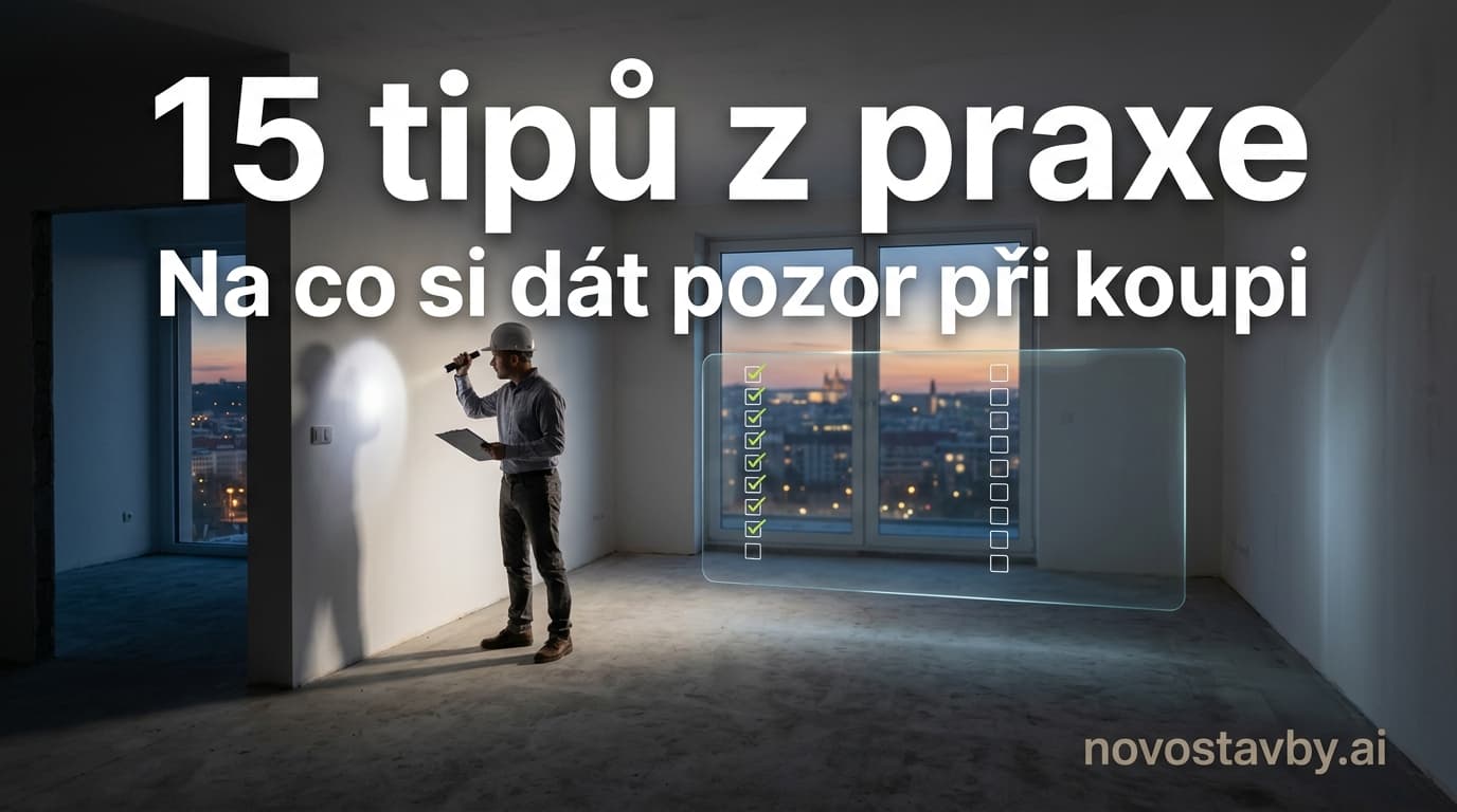 15 tipů na co si dát pozor při koupi novostavby