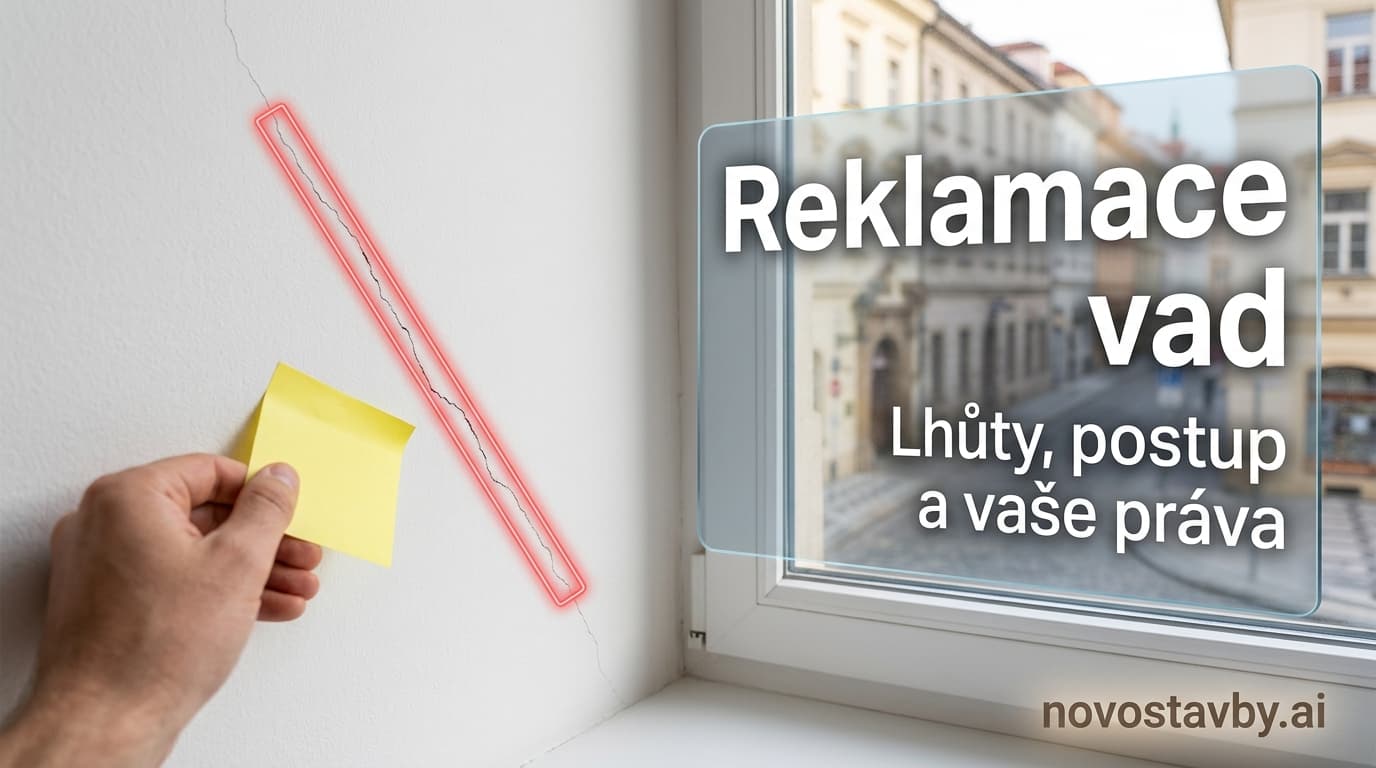 Reklamace vad novostavby – lhůty, postup a práva kupujícího